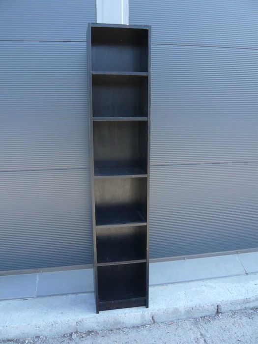Regał półkowy - IKEA BILLY regały 80x202 cm 40 60 - Czarny Brąz +DOWÓZ