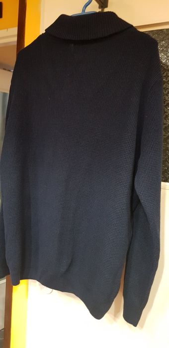 Sweter męski kolor granat