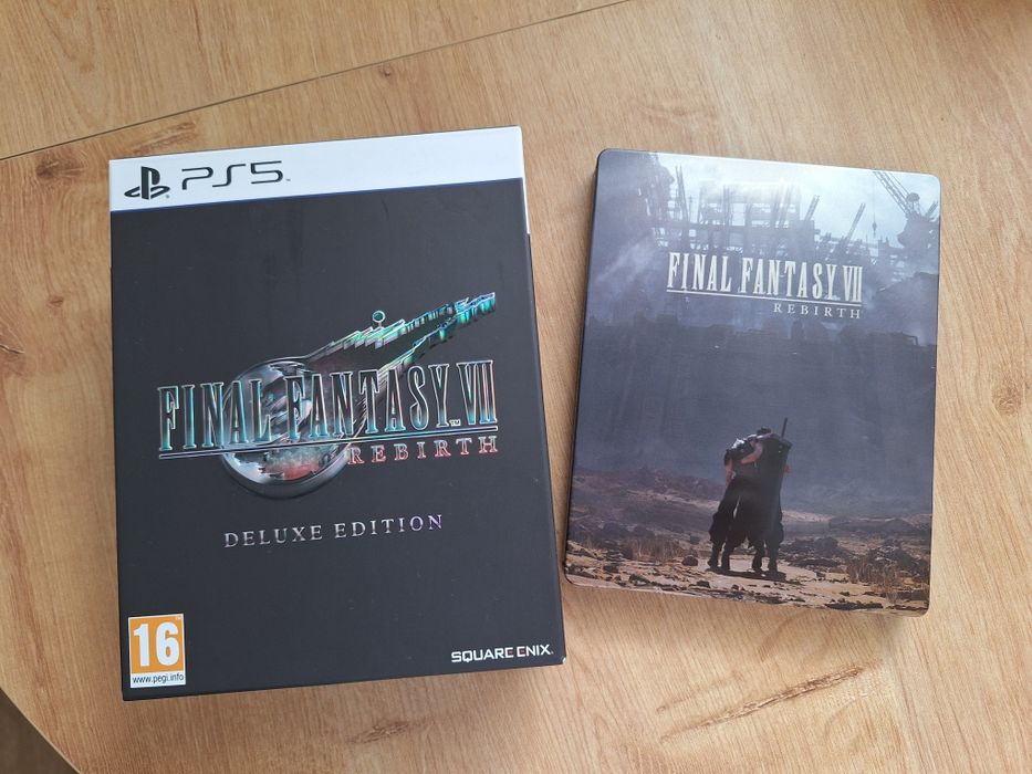 Final Fantasy VII Rebirth Deluxe Edition Steelbook