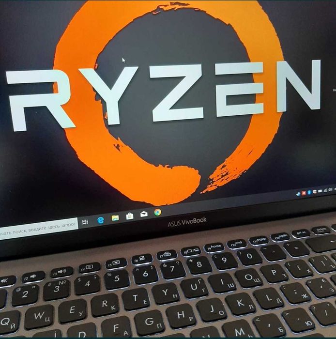 МОЩный ноутбук Ryzen 5 8x3.7Ghz 2 видеокарты 4gb DDR5 ram 12 nvme 256
