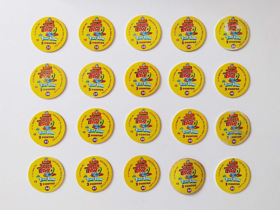20 tazos (série completa) SUPER TAZO | Matutano lote