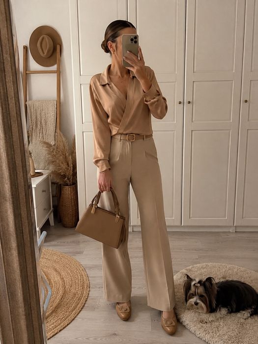 Buty na koturnie 39 roz. Skóra naturalna, carmelowe