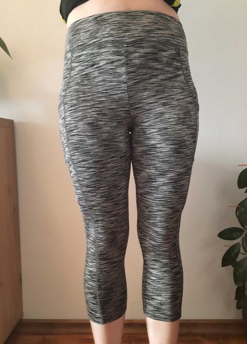 Legginsy sportowe do łydki capri getry J Crew rozmiar S 36