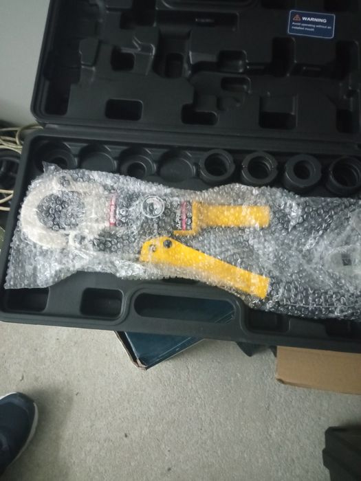 Alicate hidráulico para cravar acessórios multicamada