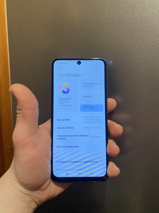 Xiaomi Redmi Note 11 4/64 gb в хорошем состоянии