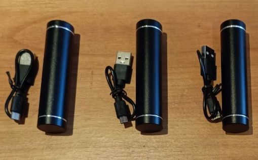 Нові Повербанки 2500mAh, 5000 mАh, 18000mAh + USB Кабель