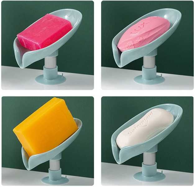 2 Saboneteiras, elegante e moderna com drenagem de água