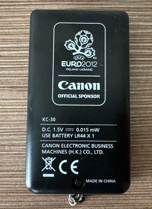 Сувенирный Калькулятор-брелок Canon Euro 2012