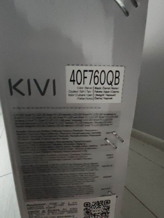 Telewizor 40" KIVI na gwarancji FHD android
