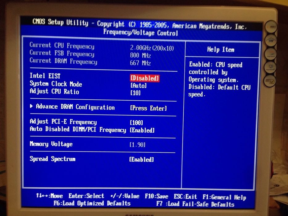 Материнская плата с процессором Dual-Core E1400 и памятью