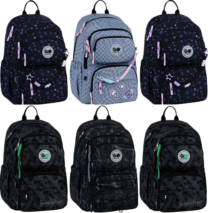 Рюкзак GoPack Education 120M подарунок Kite