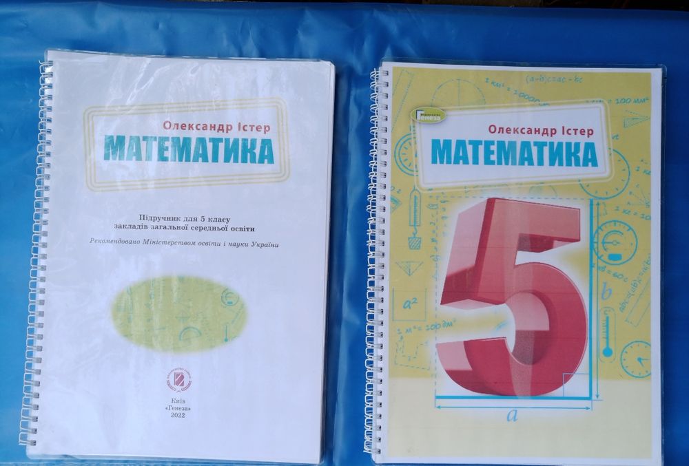 Математика 5 класс 2 части Истер