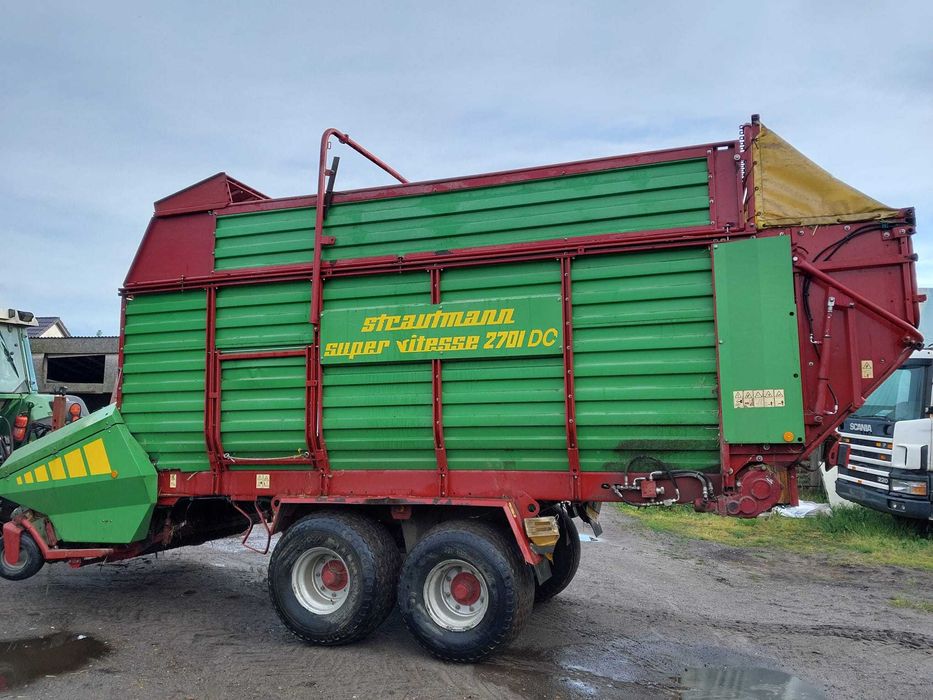 Przyczepa samozbierajonca Strautmann Super Vitesse 2701 DO