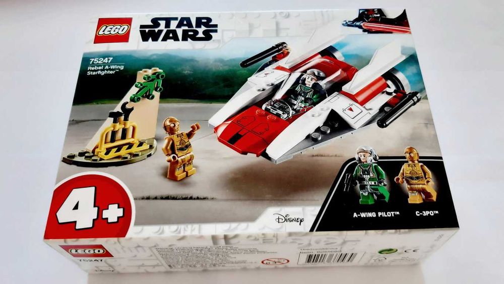 Lego Star Wars 75247 Rebel A-Wing Starfighter selado