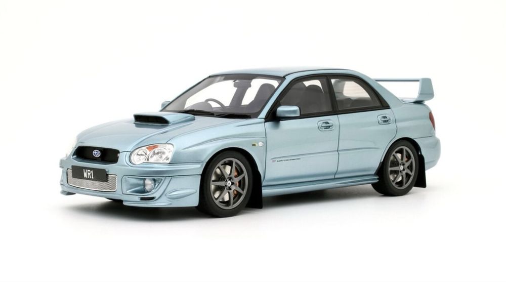 Subaru WRX STI P. Solberg edition Ice Blue OTTO 1/18