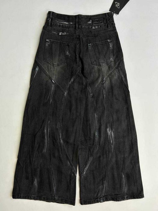 Джинси Cargo faded baggy opium archive джинсы черные чорні штани S M L