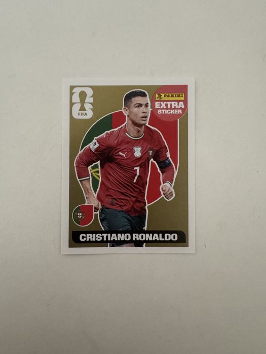 Panini Gold Extra Sticker CR7