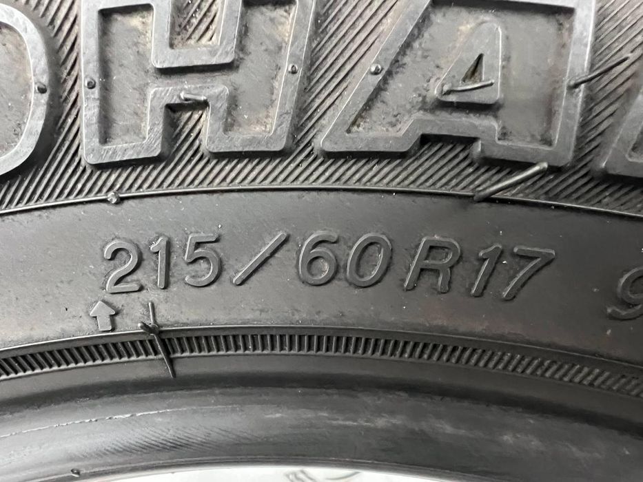 215/60 r17 yokohama geolandar i/t-s 8mm шини бу зима