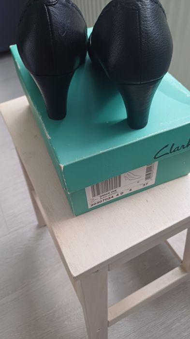 Buty czarne Clarks rozmiar 37