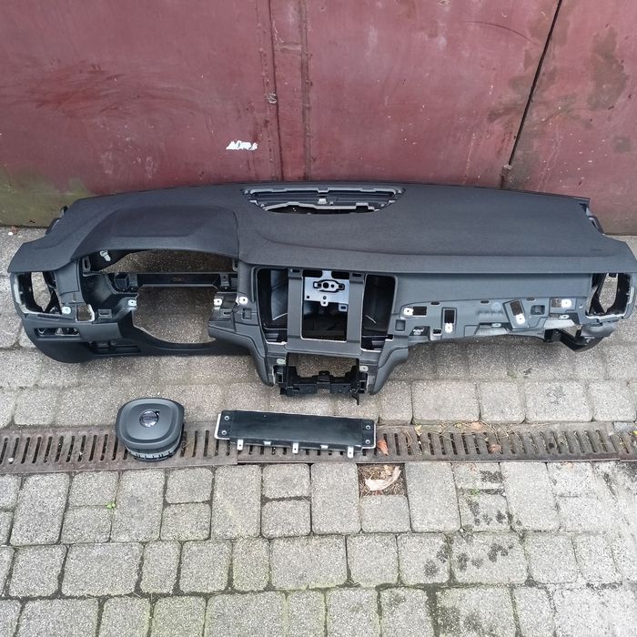 Deska Volvo V90 s90 konsola kokpit poduszki oryginał,demontaż