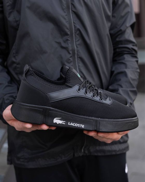 ТОП! Нові кросівки Lacoste Black 40 41 42 43