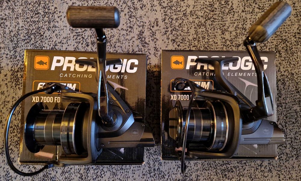 Kołowrotki Prologic Fulcrum XD 7000 FD oraz szpule