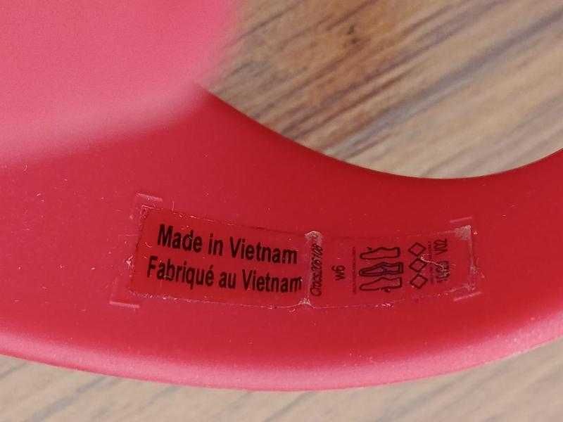 Яскраві шльопанці Cocs Serena cross-band slide розмір 36