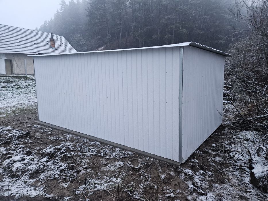 Garaz blaszany 3x5 1 gat oraz 2 gat różne rozmiary szybkie terminy