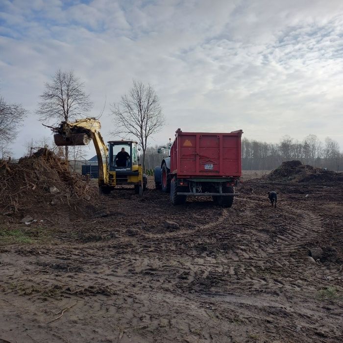Usługi koparko ładowarka