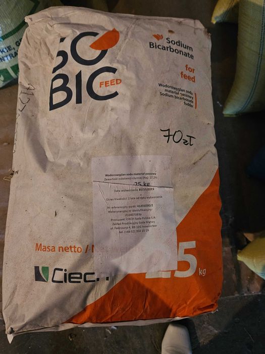 Wodorowęglan sodu Sobic Feed materiał paszowy 25kg