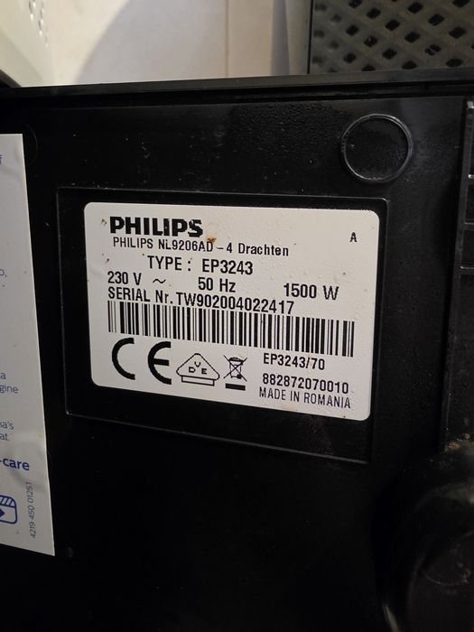 Express automatyczny PHILIPS LATTEGO 3200 (EP3243) stan bdb