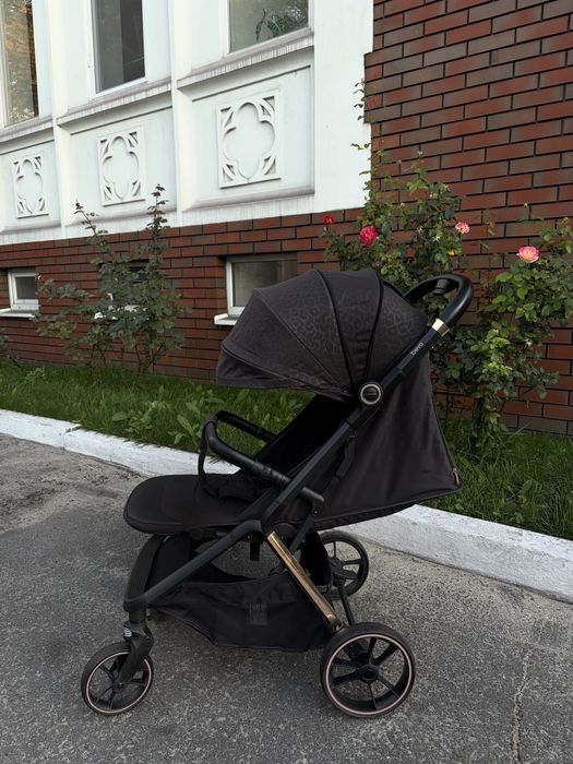 Коляска El Camino beya black leopard черная anex cybex carello