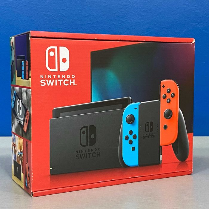 Nintendo Switch V2 (Neon Blue/Red) - NOVA