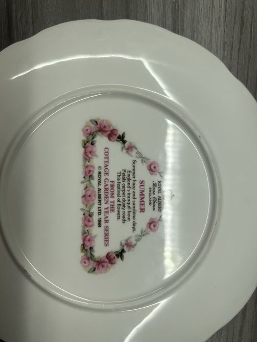 Тарілки колекційні Royal Albert