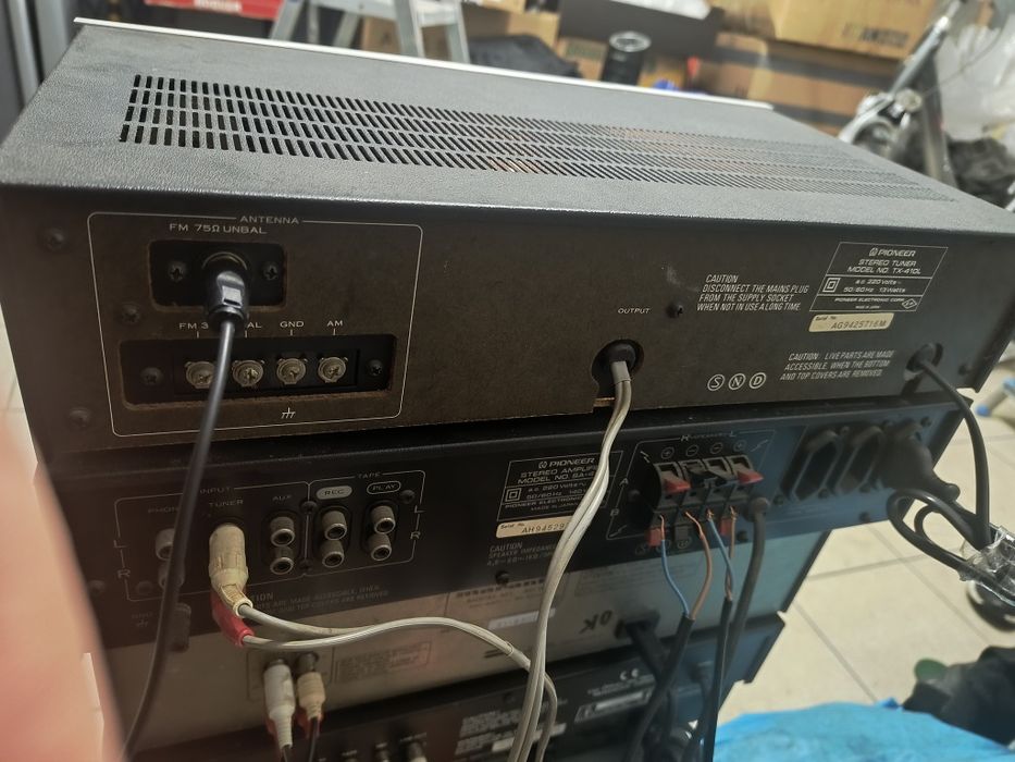 Wieża Pioneer wzmacniacz i tuner