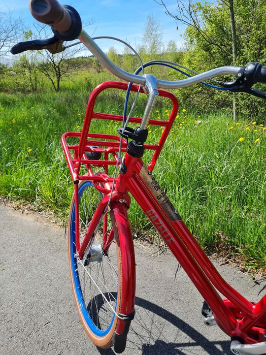 Rower miejski damski z fotelikiem Świebodzin • OLX.pl