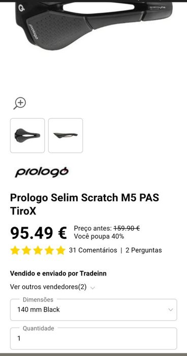 Selim Prólogo Scratch M5 PAS Tirox