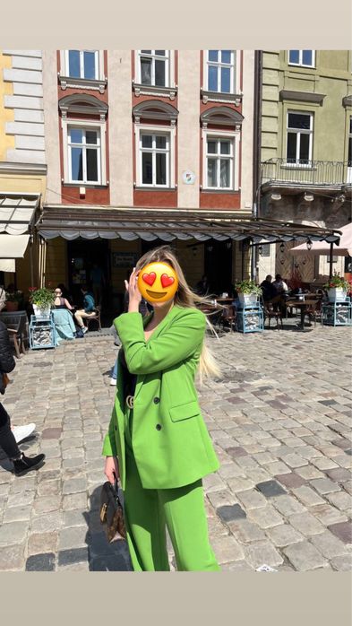 Костюм Zara жіночий, с розмір, зелений