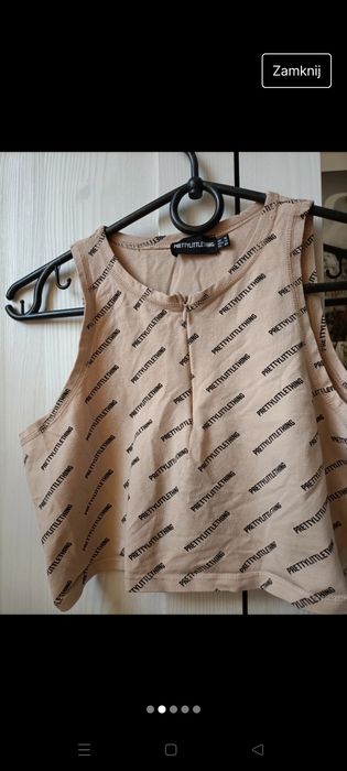 Crop top pretty little thing