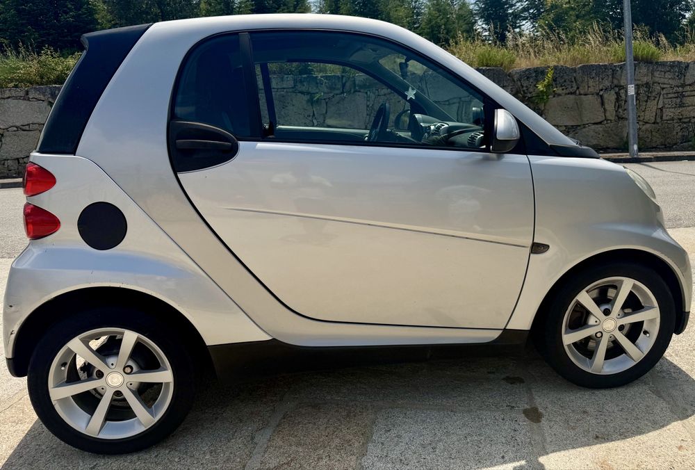 Smart fortwo cdi patilhas volante f1