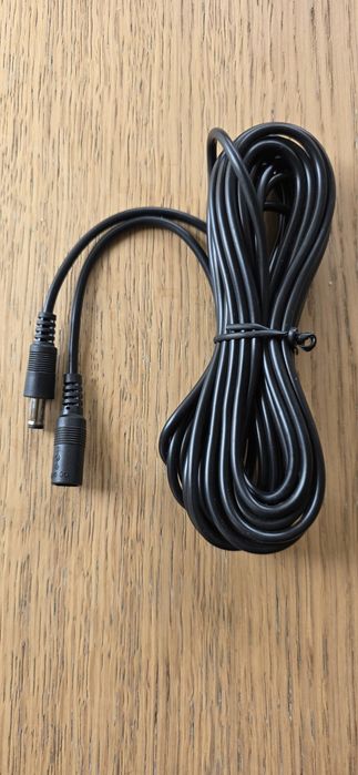 Przedłużacz do zasilacza DC 12Volt  5.5mm długość 5metrów