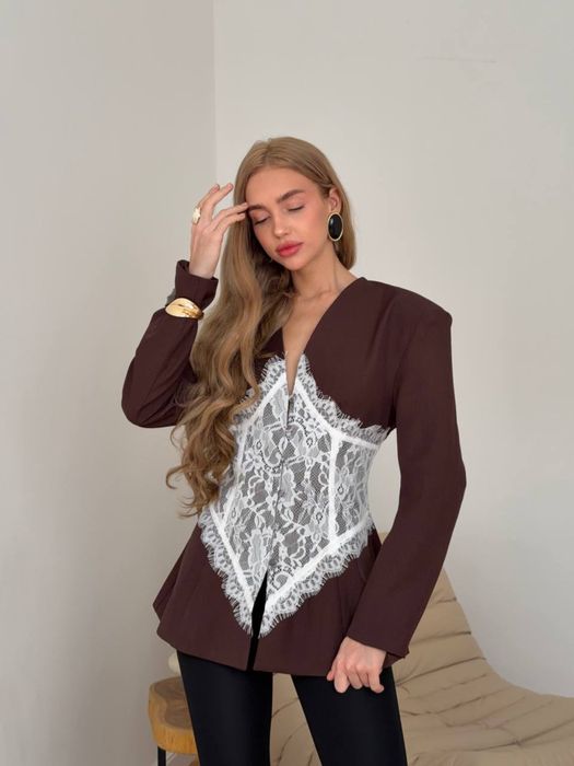 Піджак сукня корсет