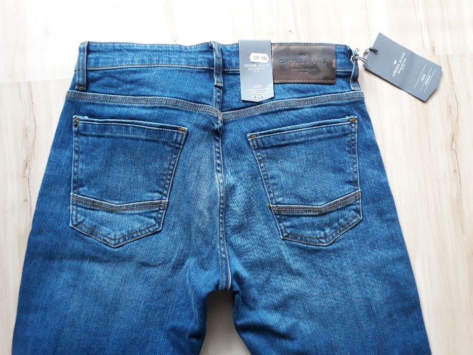 NOWE jeansy CROSS, rozm. 180-182 cm spodnie dżinsy