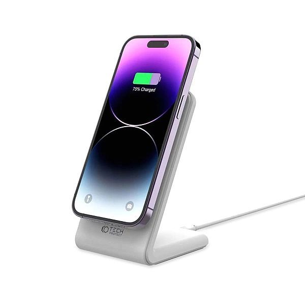 Tech-protect Qi15w-a23 Magnetic Magsafe Wireless Charger White