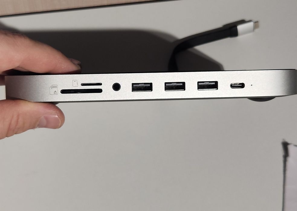 Док-станція Satechi Stand & Hub for Mac Mini M1-M2, Mac Studio M1-M4