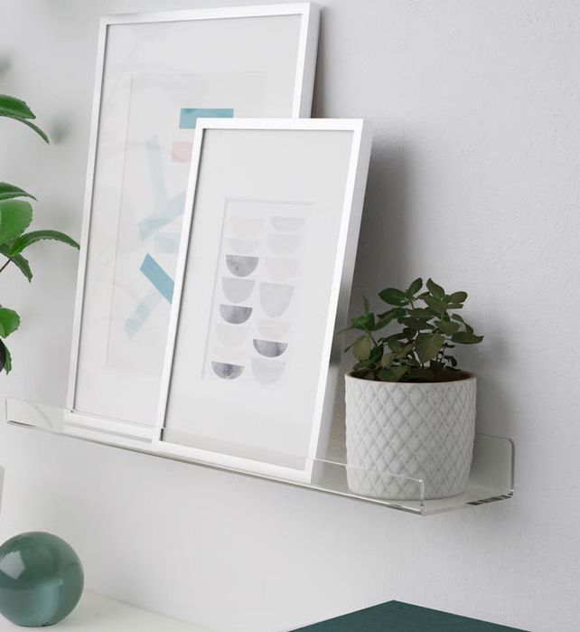 Prateleira Transparentes IKEA Mellosa