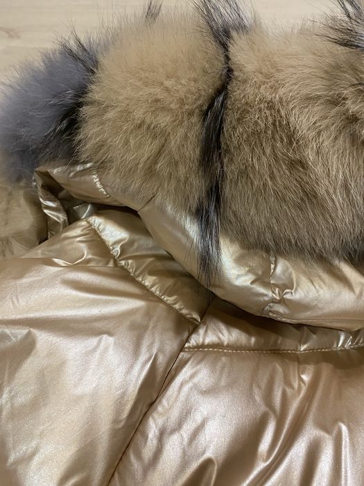 Kurtka dwustronna zlota/srebrna-NIE UZYWANA, OKAZJA!