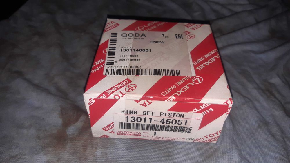 Продам  кольца 2JZ Toyota Lexus