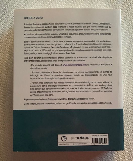 Cálculo Financeiro - Rogério Matias