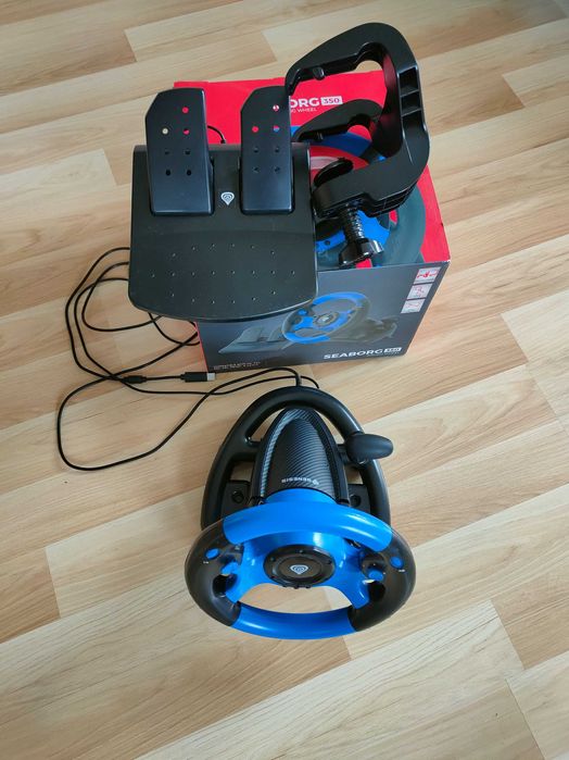 Kierownica do gier Genesis Seaborg 350 stan idealny